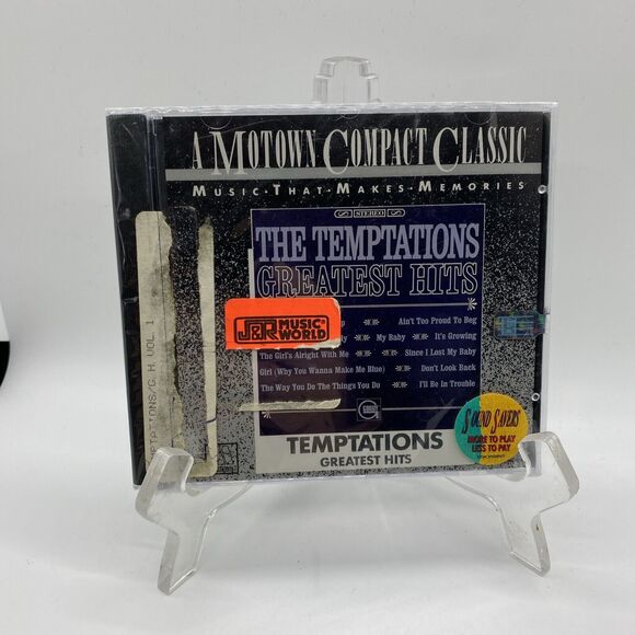 THE TEMPTATIONS Greatest Hits Motown Classics SEALED CD Brand New 1988 - Picture 1 of 5